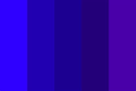 Indigo Blues Color Palette Purple Color Schemes Blue Colour Palette