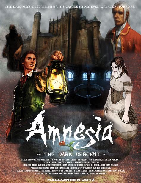 Your only means of defense are hiding. Amnesia the dark descent concept movie poster by ...