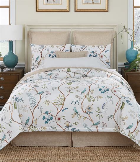 Southern Living Vita Birds Floral Comforter Mini Set | Dillard's