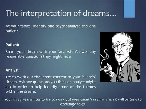 Ppt The Interpretation Of Dreams Powerpoint Presentation Free