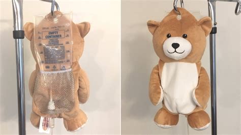 A Young Girl Was Afraid Of Ivs So She Invented A Teddy Bear To
