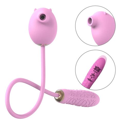 G Spot Clitoris Stimulator Collision Vibrating Dildo Clit Nipple
