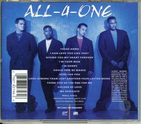 All 4 One And The Music Speaks Cd Ebay
