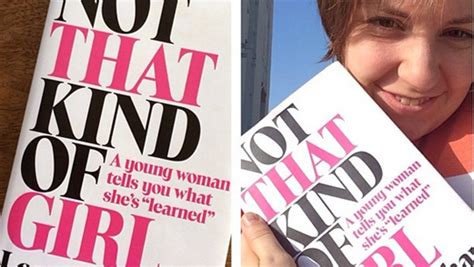 Lena Dunhams Book Not That Kind Of Girl Set For October Release Books News Paste