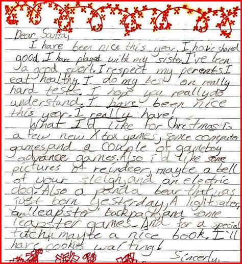 Letter To Santa Read It All You Wont Be Sorry My Eight Flickr