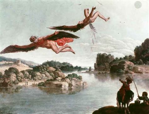 The Fall Of Icarus Carlo Saraceni