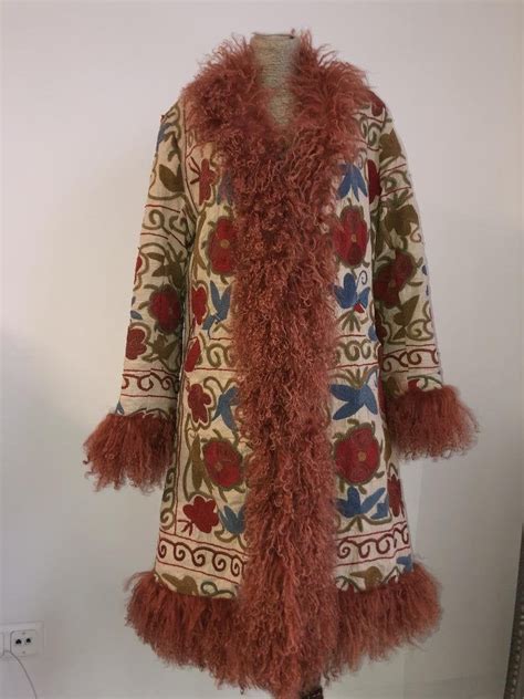 Vintage 70s Afghan Coat Penny Lane Coat Shearling Sheepskin Etsy In