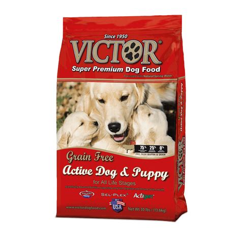 Importance of good dog food. Victor Grain Free All Life Stages Dog Food 30 Lb.