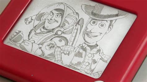 Toy Story Etch A Sketch Art Hey Etch Draw By Pixar