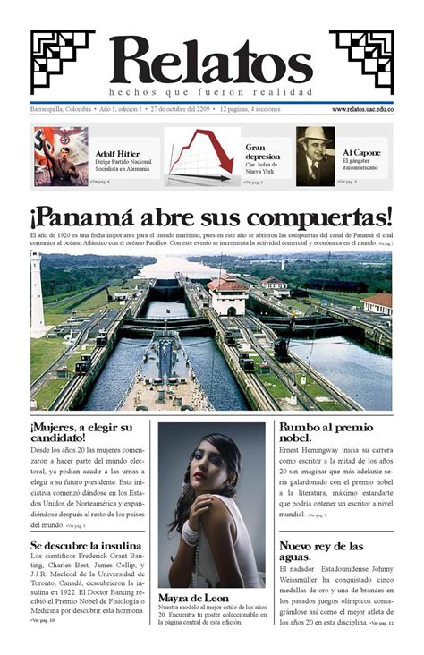 Diagramacion De Periodico Layout Of Newspaper By Byandyvio