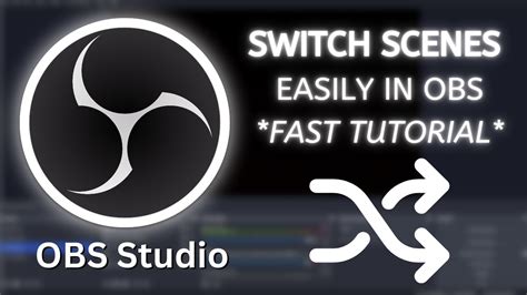 How To Switch Scenes In OBS FAST TUTORIAL YouTube