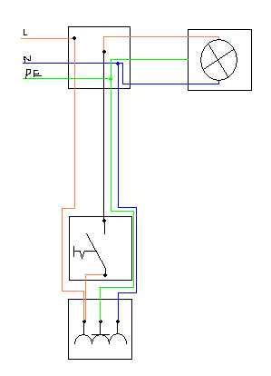 Mit einer kreuzschaltung lässt sich ein verbraucher von mehreren schaltstellen aus schalten! Stromlaufplan Wechselschaltung Zusammenhangender Darstellung