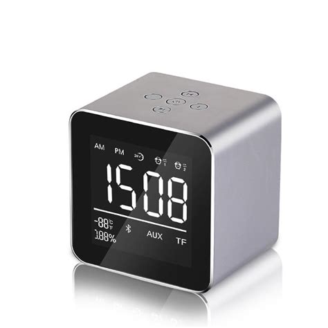 Jede woche neue speakers angebote. Yayusi v9 mini wireless bluetooth speaker led mirror alarm ...
