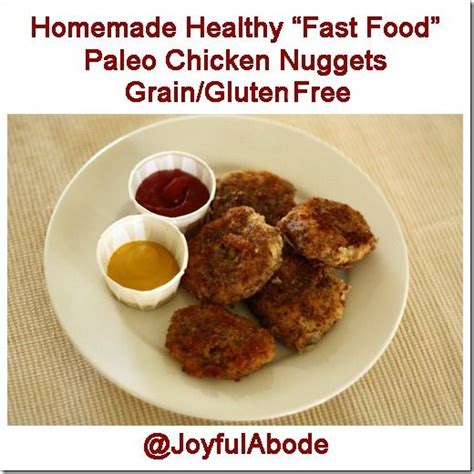 Either way, judging by the prevalence of chicken nuggets across fast food menus, it's clear that we're not alone in our love for. Freezer Friday - Homemade Healthy "Fast Food" Paleo ...