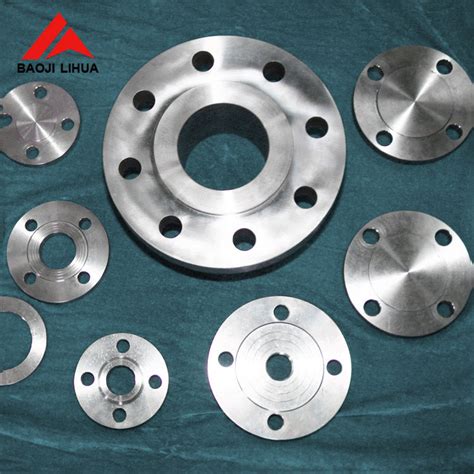 Flat Face Weld Neck Flange Forged Chemical Industry Titanium Flange