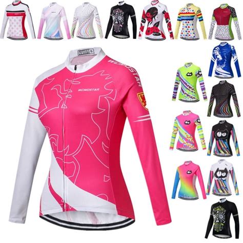 ☂ Weimostar Autumn Pro Cycling Jersey Long Sleeve Women Mtb Bicycle