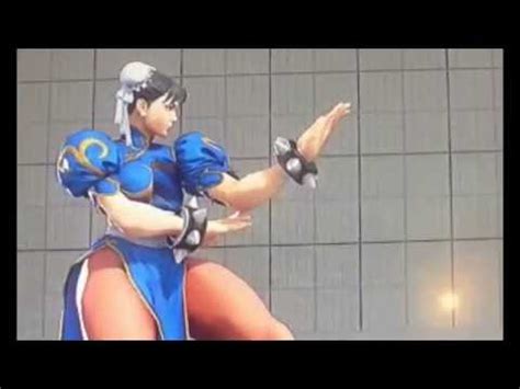 Chun Li Collapsed Chest Glitch Street Fighter V Beta Youtube