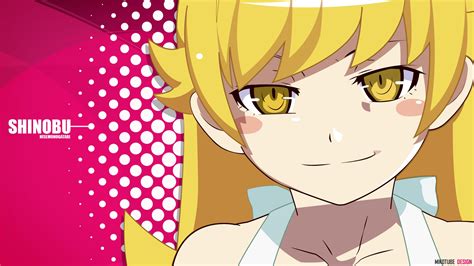 Monogatari Series Oshino Shinobu Anime Anime Girls Wallpapers Hd