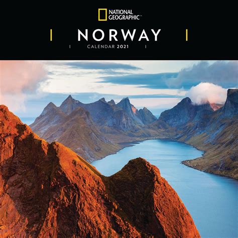 Norway National Geographic Kalender 2021 Plenty Ts