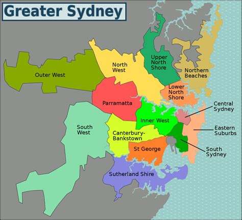 Greater Sydney Areas