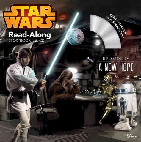 Star Wars A New Hope Read Along Storybook And Cd By Disney Book Group