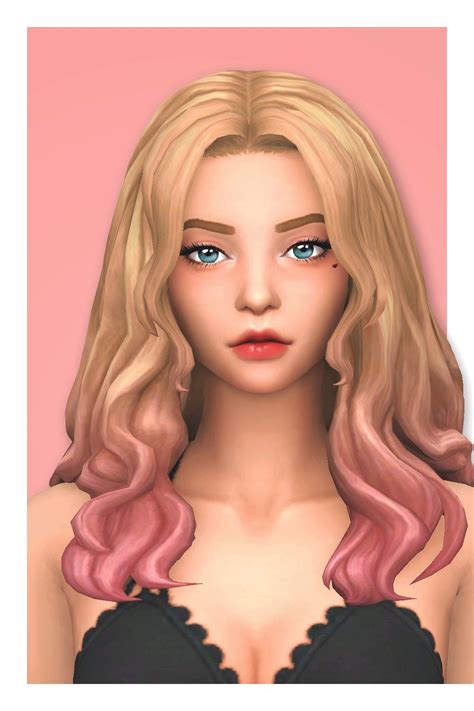 Pin On Sims Cc Female Hair F B