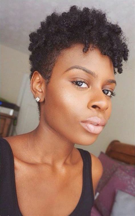 Great Soft Tapered Style Cute Short Natural Hairstyles Short Natural Curly Hair Tapered
