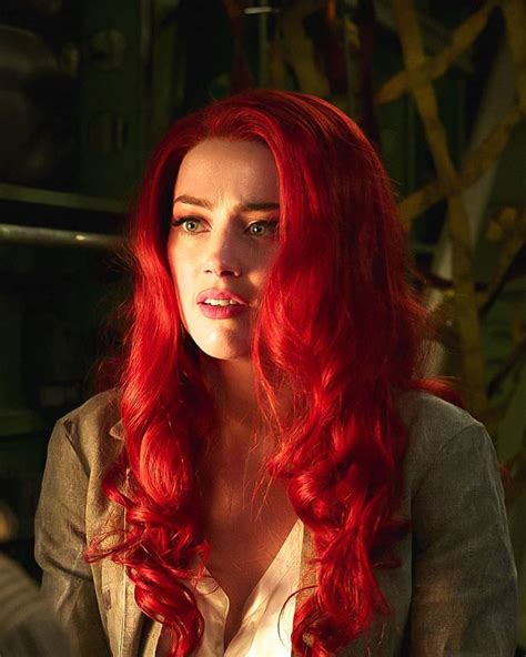 Mera Aquaman Hair Inspiration Color Red Hair Day Amber Heard Bikini