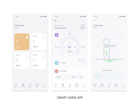 Smart Home App By Gnanendrap On Dribbble