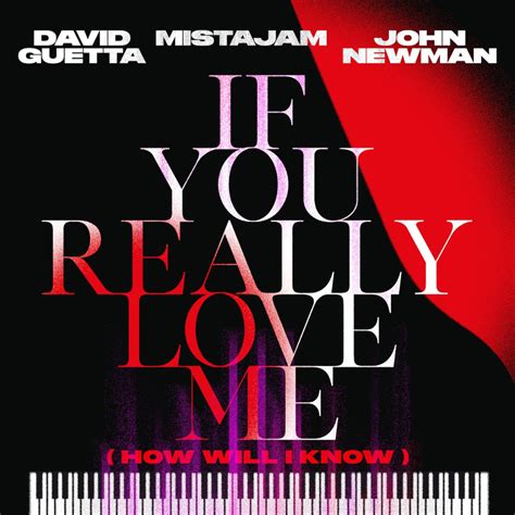 David Guetta & MistaJam revitalize, 'If You Really Love Me (How Will I ...