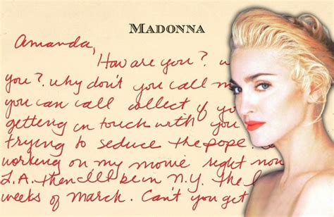 Madonnas Love Letter To A Female Supermodel Could Fetch 50000
