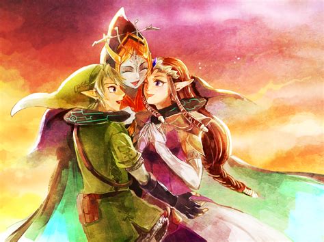 Jeux Vidéo The Legend Of Zelda Twilight Princess Link Zelda Midna The Legend Of Zelda Hug