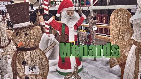 Whether you want your outdoor space to be fun and festive or classically elegant, menards ® has a variety of fun products to update your yard. Outdoor Christmas Decor 2020 • Menards Christmas - YouTube