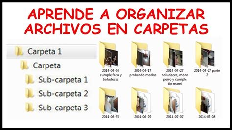 Como Organizar Archivos En Carpetas En Todas Las Versiones De Windows