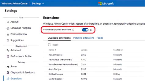 Microsoft Veröffentlicht Fertige Version Des Windows Admin Center 2103