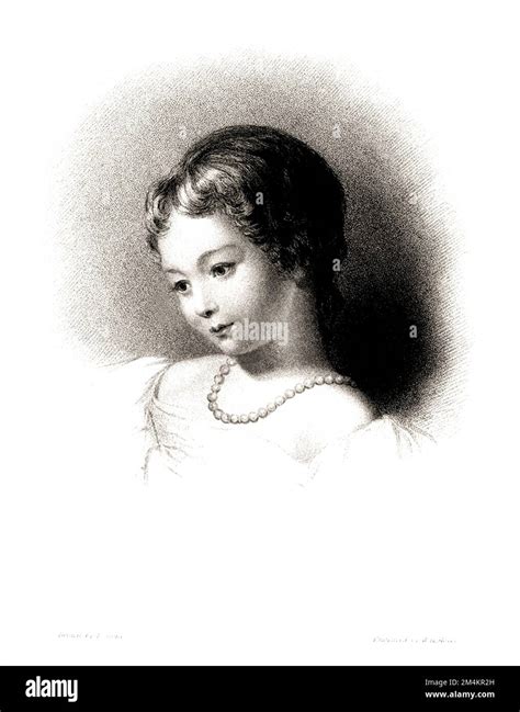 1820 Ca Gran BretaÑa Retrato De La Británica Ada Byron También