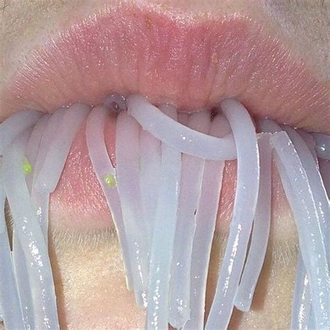 Image About Pink In Mouth Watering 👄 By Xenookie Cyborg Noodle Lip Service Aesthetic Grunge