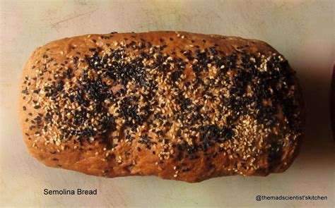 The Mad Scientist S Kitchen Semolina Bread