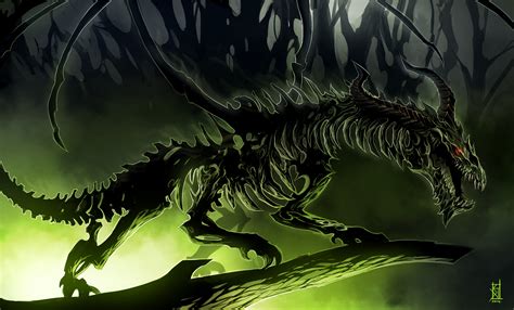 Zombie Dragon By Therisingsoul On Deviantart