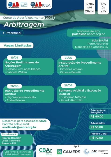 Curso De Arbitragem CAMERS