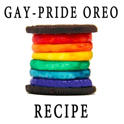 Gay Pride Oreo Recipe 4 Steps With Pictures Instructables