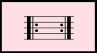 To add an object from the repeats palette, drag it onto (not above) the desired measure. Quia - Musical Symbols