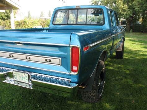 If you have been waiting for a 4 door 79 4x4, don't miss this one. 1979 ford f250 4x4 crew cab xlt for sale in Colbert ...