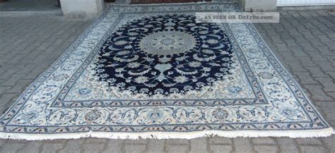 Jahrhunderts this rug was knotted in a workshop in the city of nain in central persia, near isfahan. Perserteppich Nain Orientteppich Handgeknüpft Teppich 350 ...