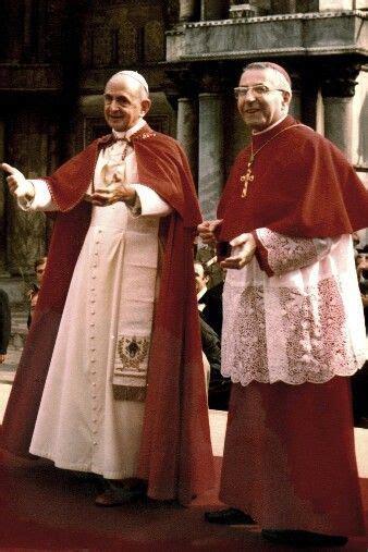 Pope Paul Vi And Who Would Become His Successor John Paul I The