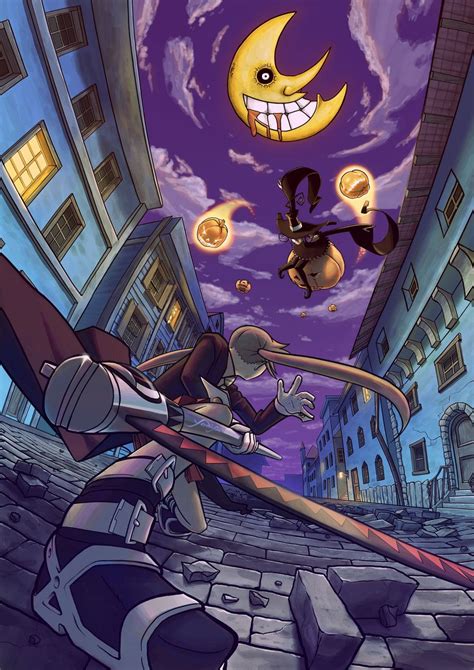 Soul Eater Maka Vs Blair By Yoshiyaki On Deviantart Soul Eater