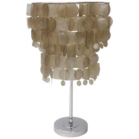 Enjoy free shipping on most stuff, even big stuff. Verner Panton Style Capiz Shell Table Lamp For Sale at 1stdibs