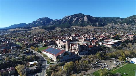 Cu Boulder Campus Denver Drone Imaging