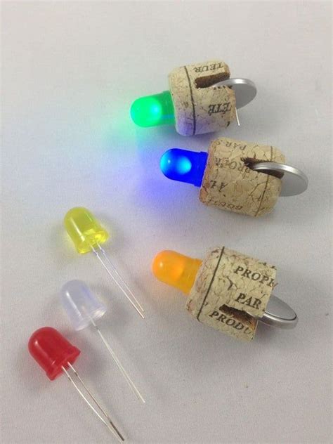 Led Cork Light 5 Steps With Pictures Led Light Projects Led