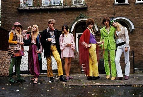 Swinging London In September 27 1967 Models Pose Dressed In Dandy